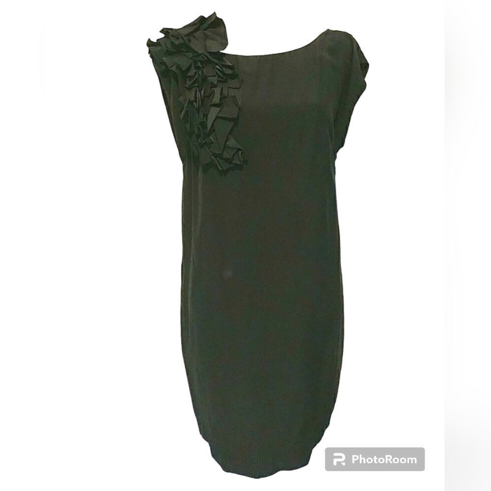 Whistles London Black Shift Dress Size 6